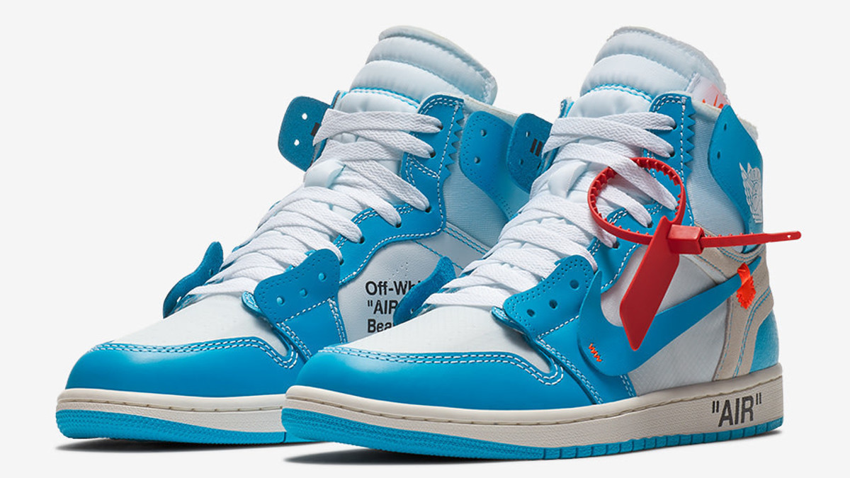 Nike off white unc 1 online