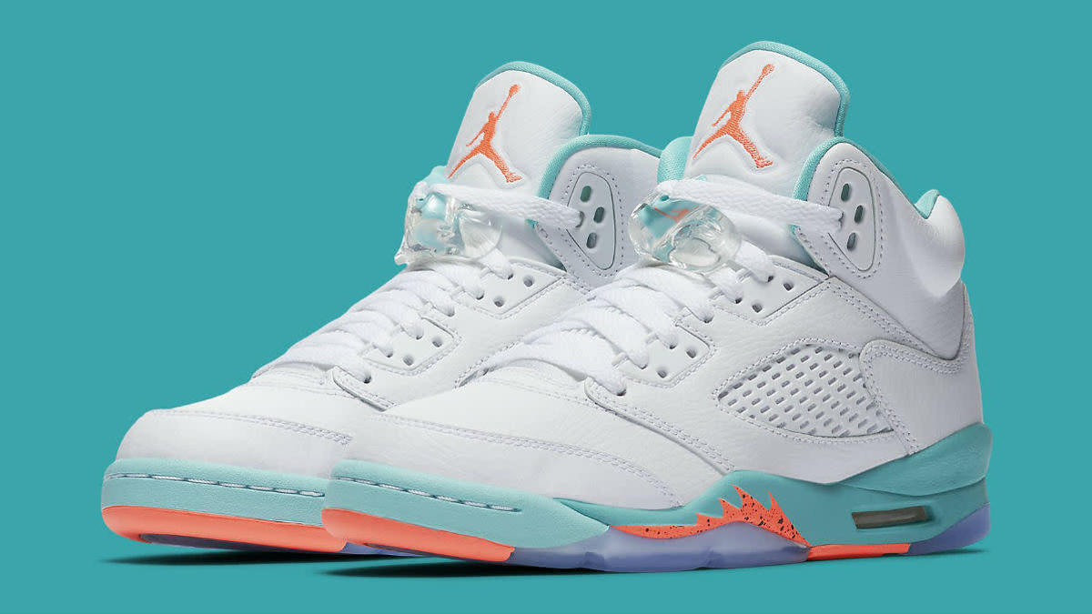 Air fashion Jordan 5 Retro GS 'Light Aqua