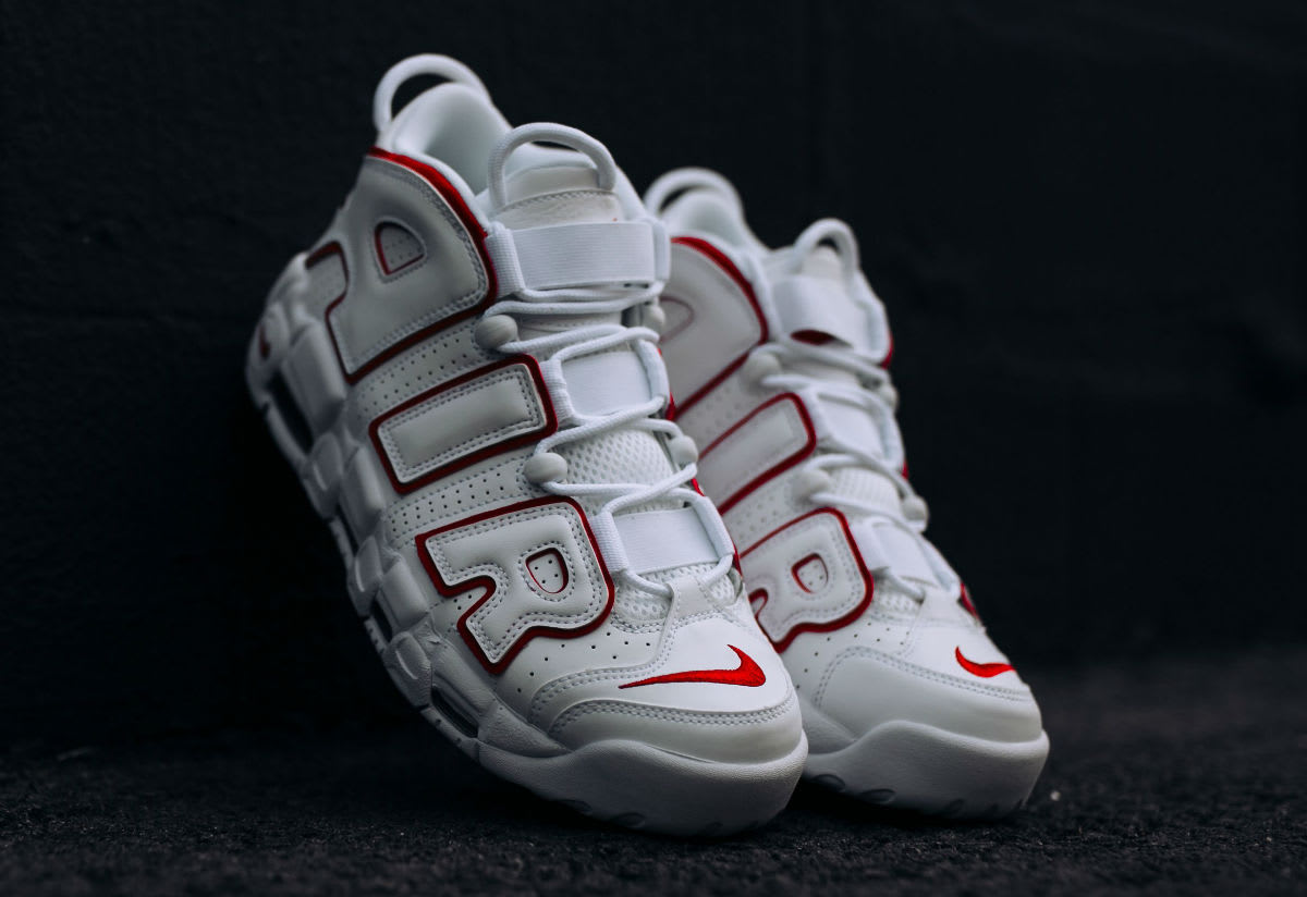 Nike Air More Uptempo ホワイト/レッド Air More Uptempo 'White Red' - Nike - 414962 100 - white
