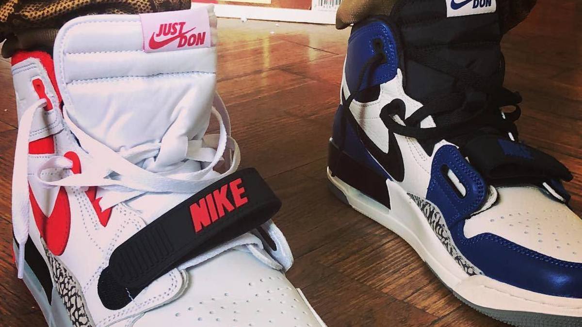 Old School Nikes Inspire New Don C x Jordan Legacy 312s