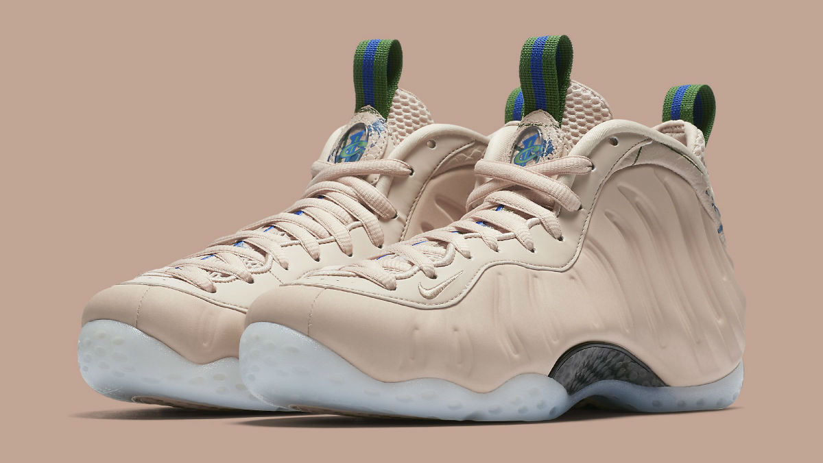 Particle beige foamposites release date on sale