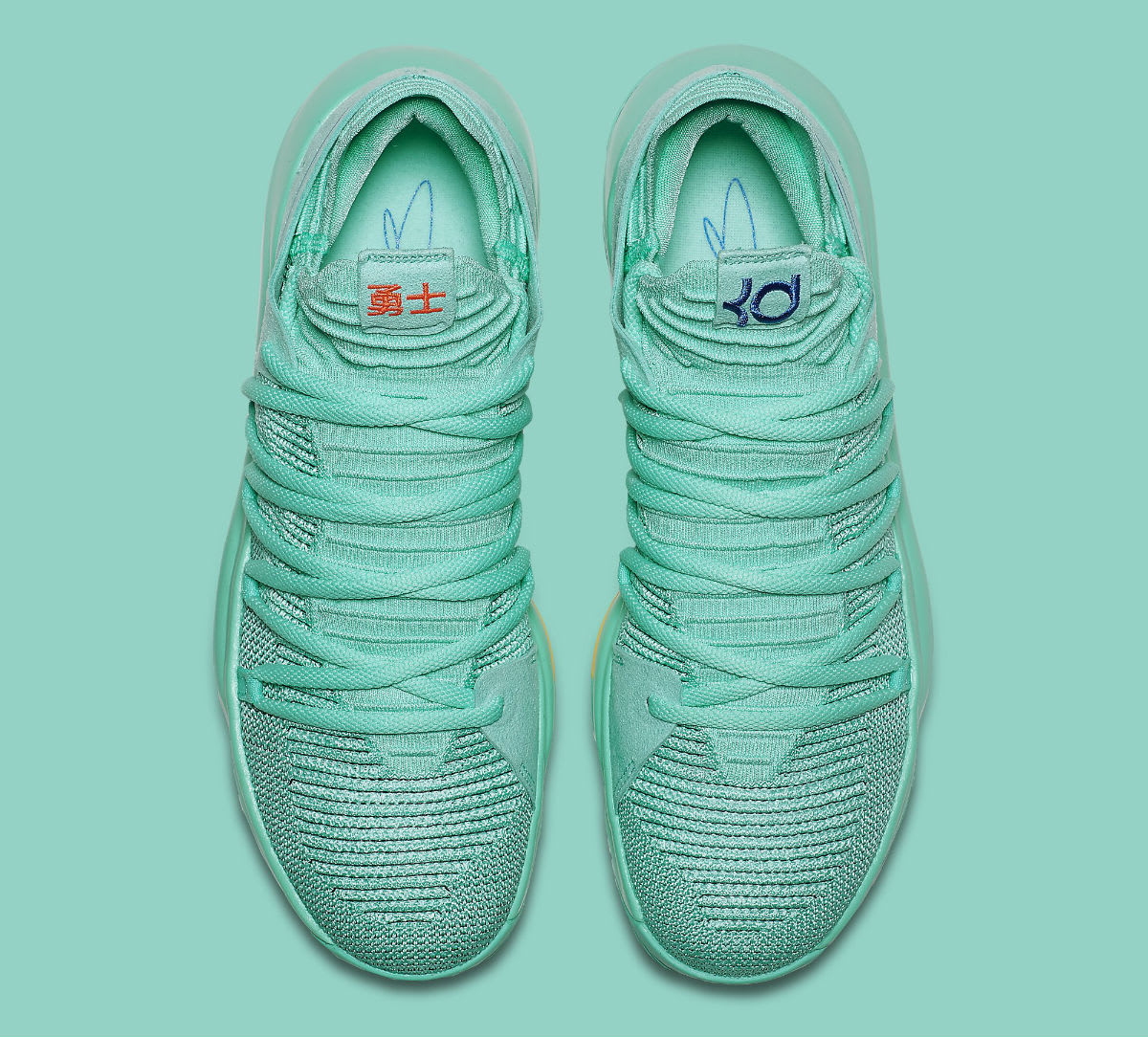 Kd 10 mint green best sale