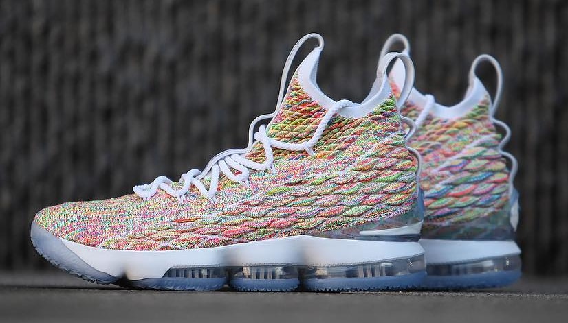 An Official Look at Fruity Pebbles LeBron 15s