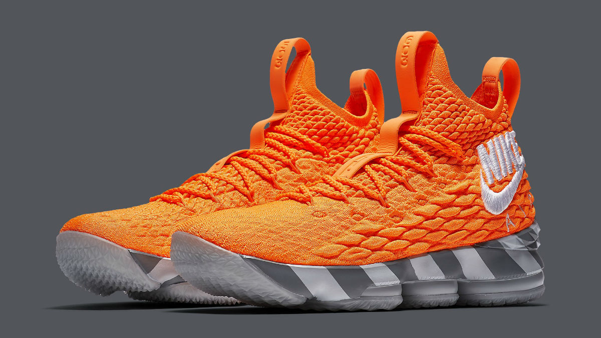 Orange lebrons 15 shops