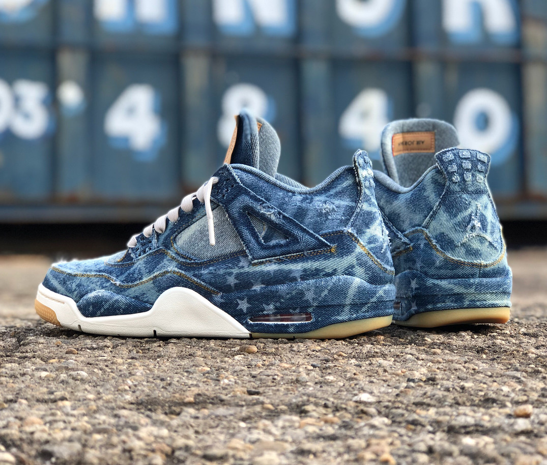 20 Ways People Have Customized the Denim Levi s x Air Jordan 4 Retro