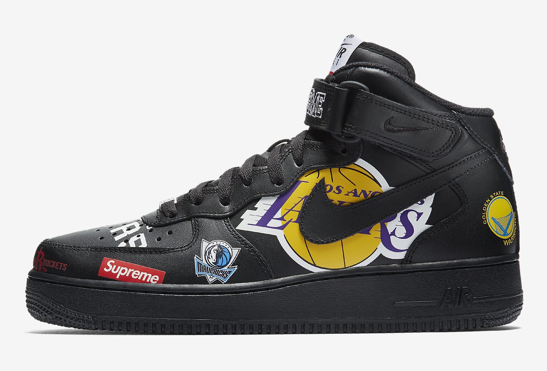 Supreme x Nike Air Force 1 Mids Are Coming Soon Supreme x Nike Air Force 1 Mids Are Coming Soon