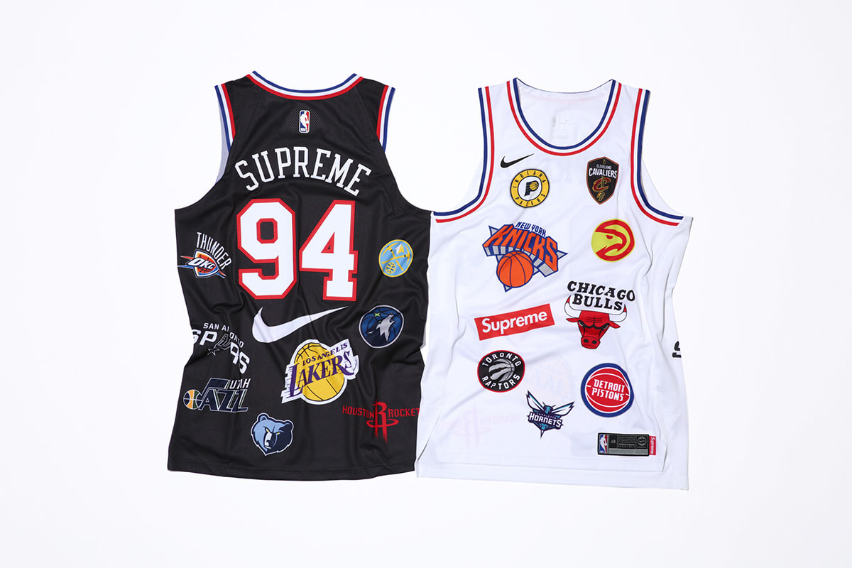 Supreme x NBA x Nike Air Force 1 + Apparel Collection