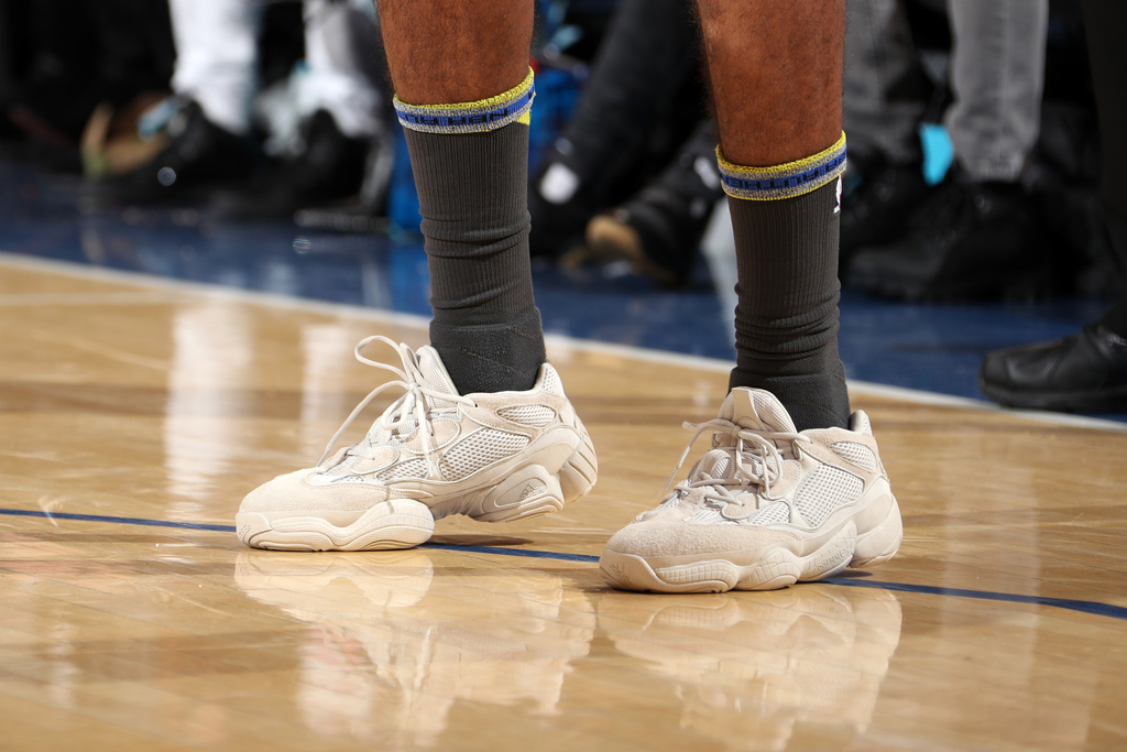 SoleWatch Nick Young Plays in the Blush Adidas Yeezy