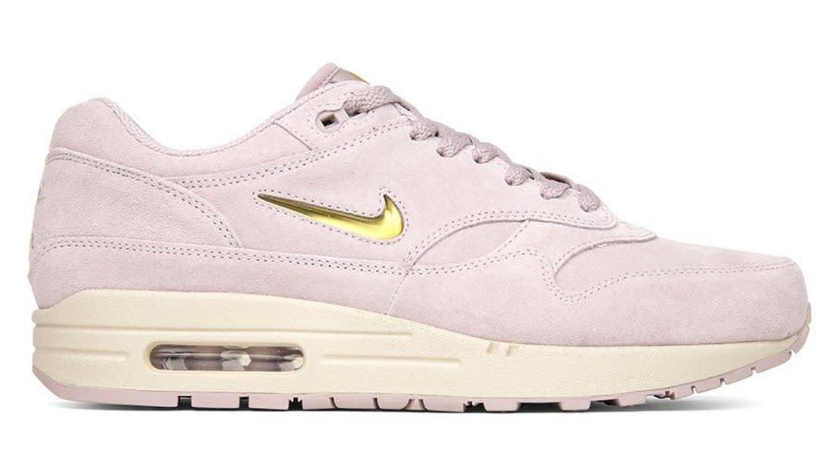 Nike Air Max 1s Covered in Pink Suede