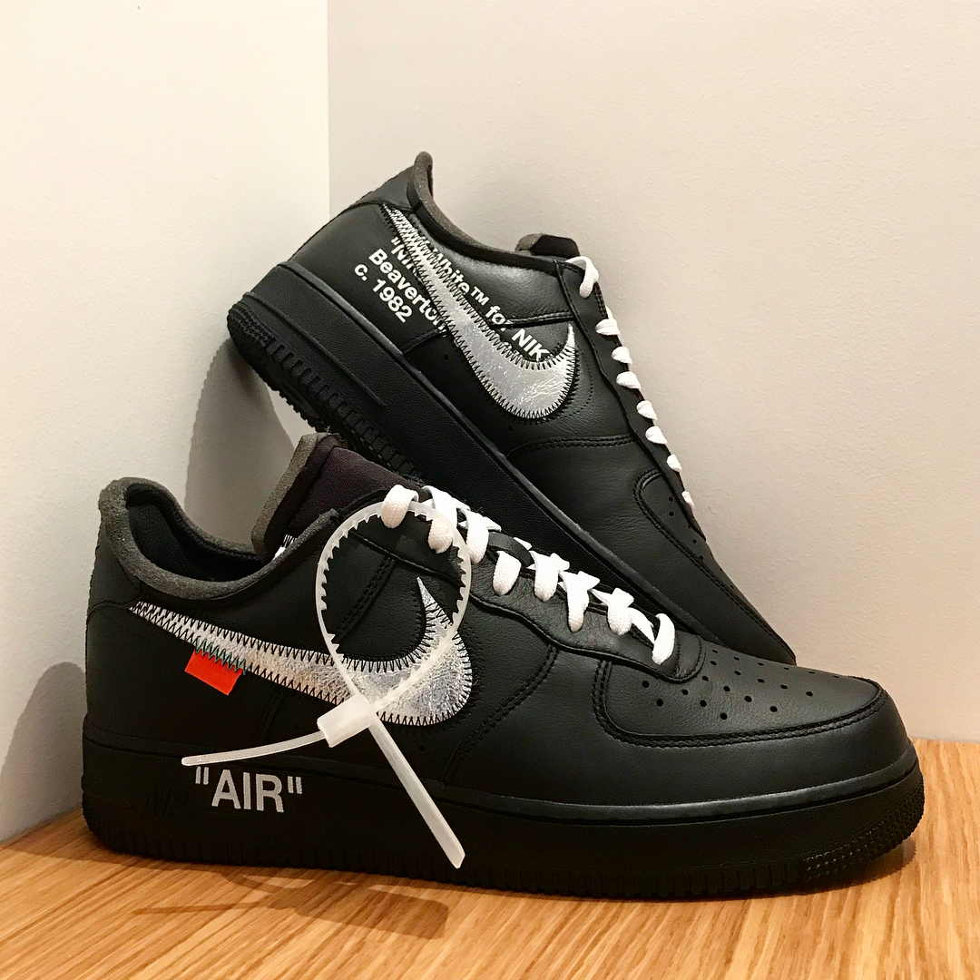 The Black Off-White x Nike Air Force 1 Is a Collaboration