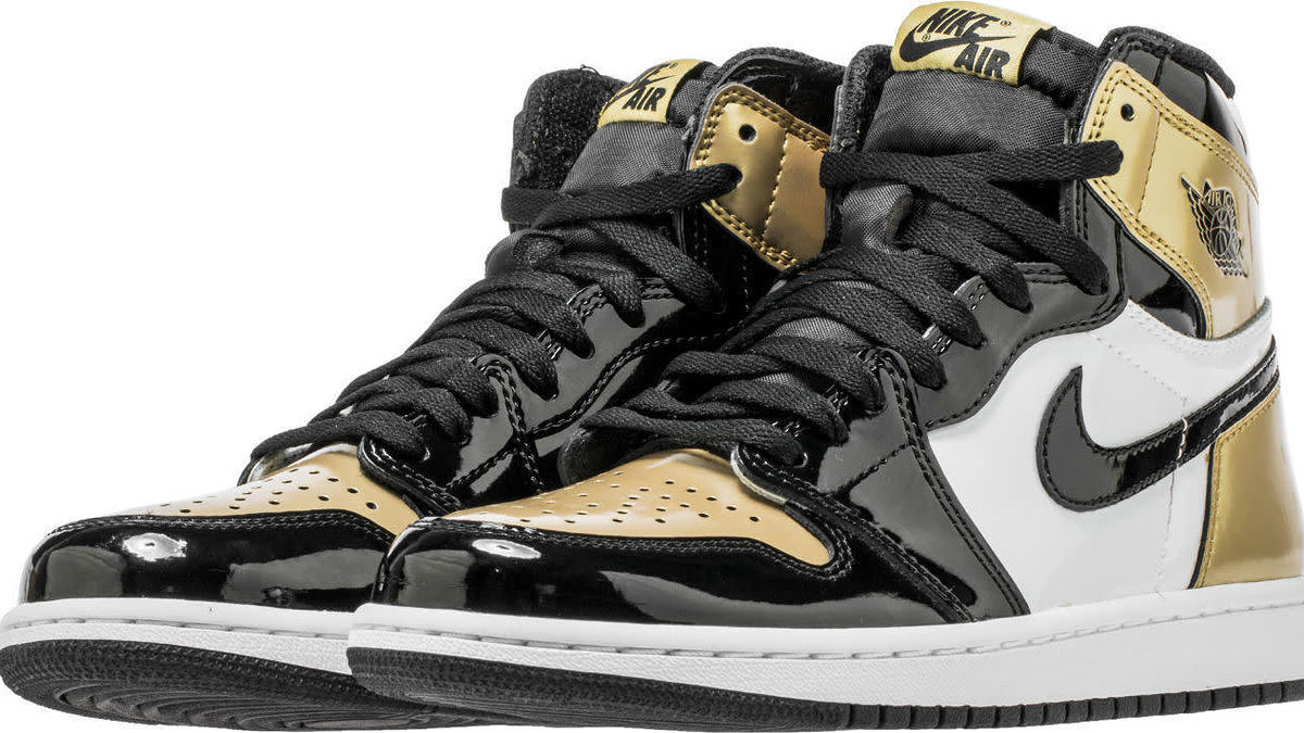 Gold toe ones jordan on sale