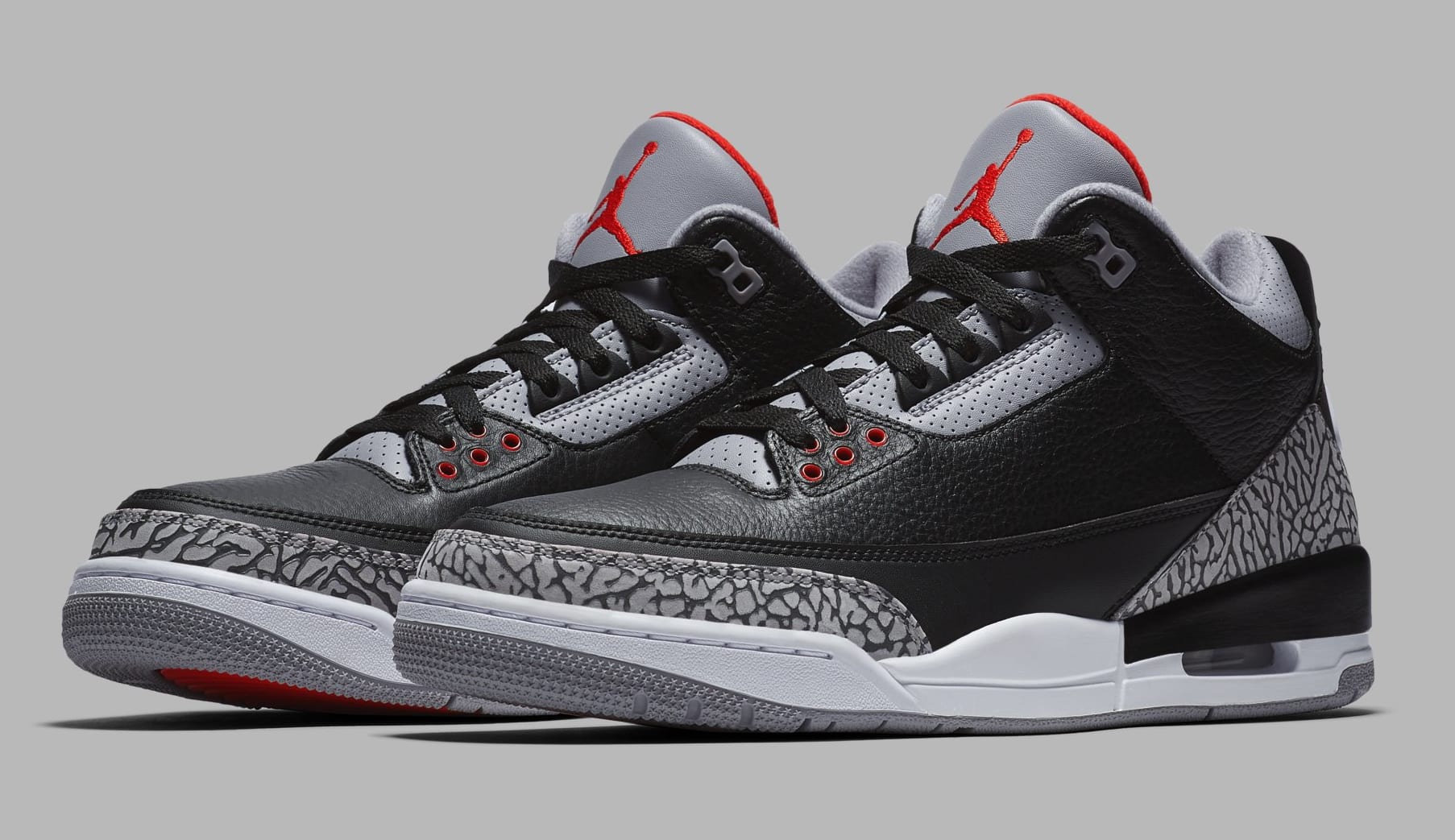 The Black Cement Air Jordan 3 Retro is Almost Here