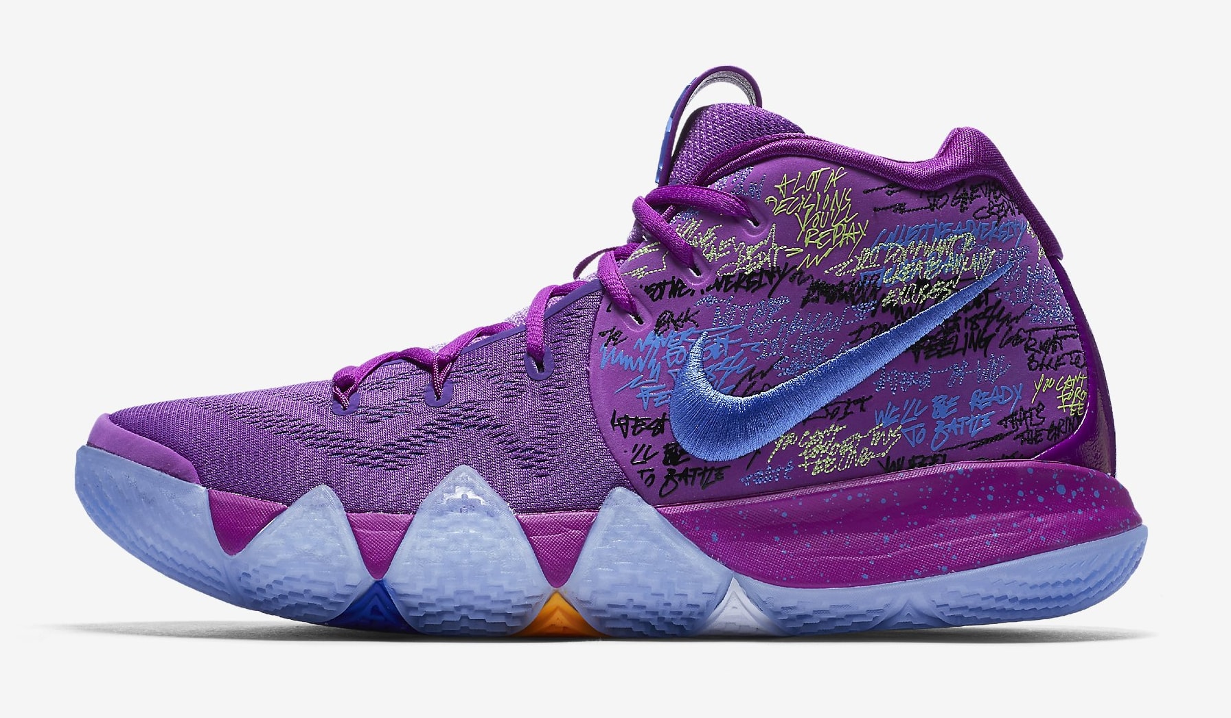 Kyrie yellow and purple best sale