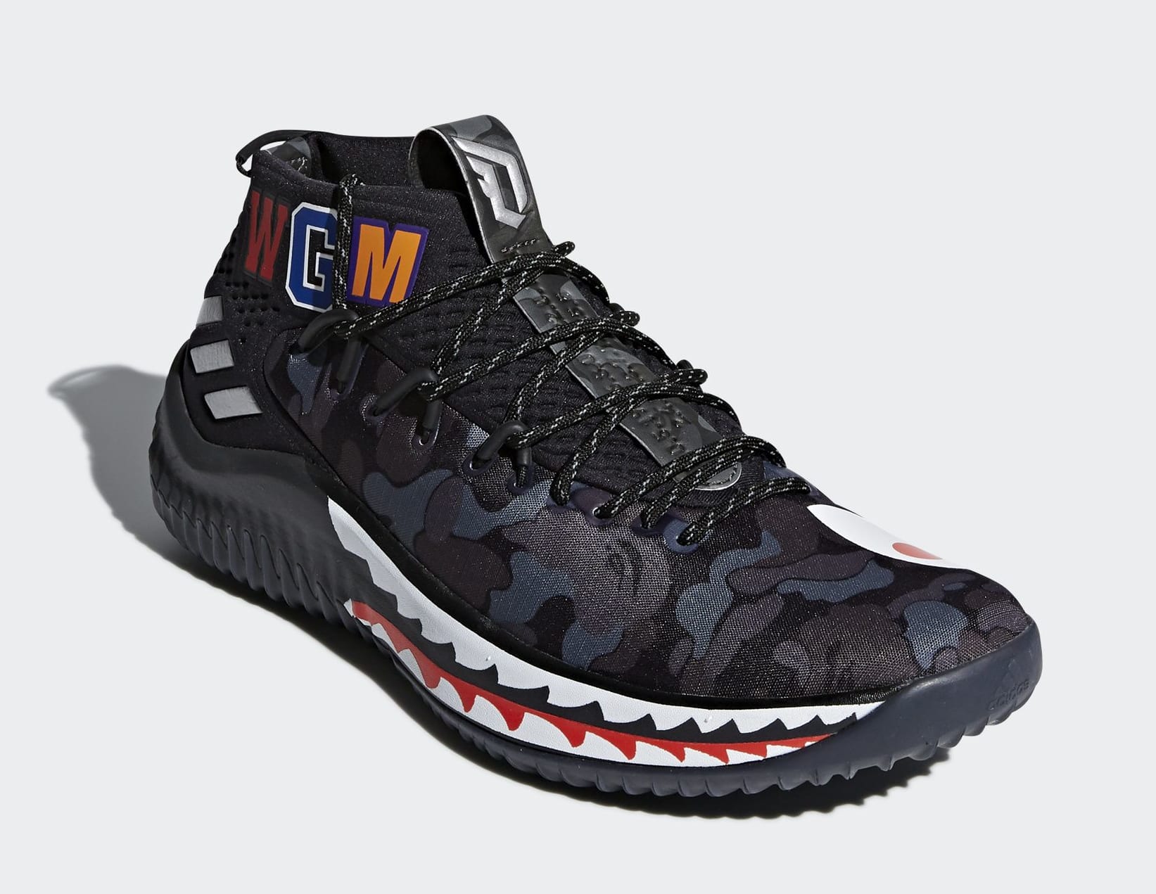 靴 adidas Dame 4 A Bathing Ape Camo AP9975 Buy A Bathing Ape x Dame 4 'Black Camo' - AP9975 | GOAT