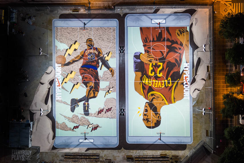 Nike Builds Digital Basketball Courts in the Philippines