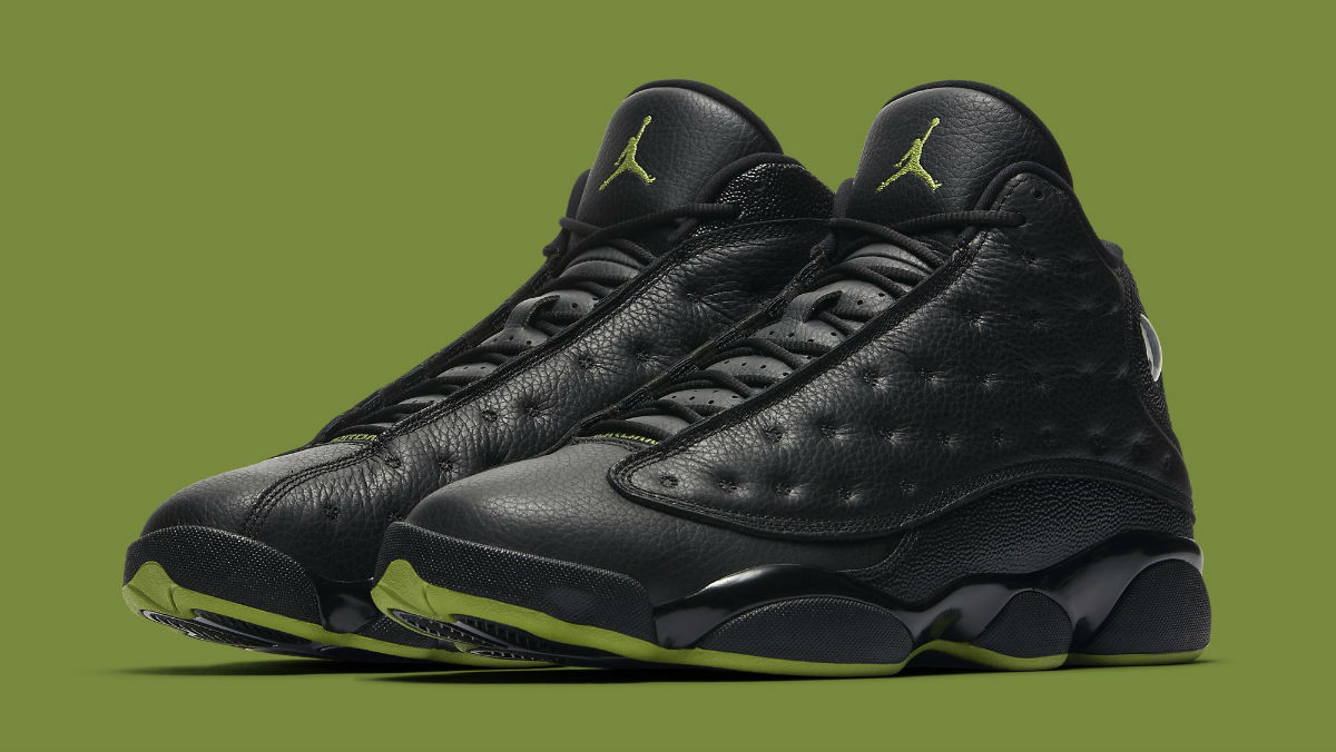 Black & green 13s on sale