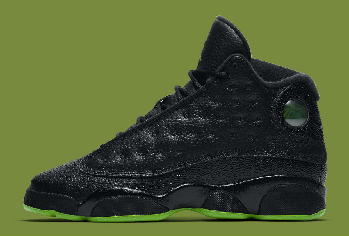 Jordan fashion 13 green bottom