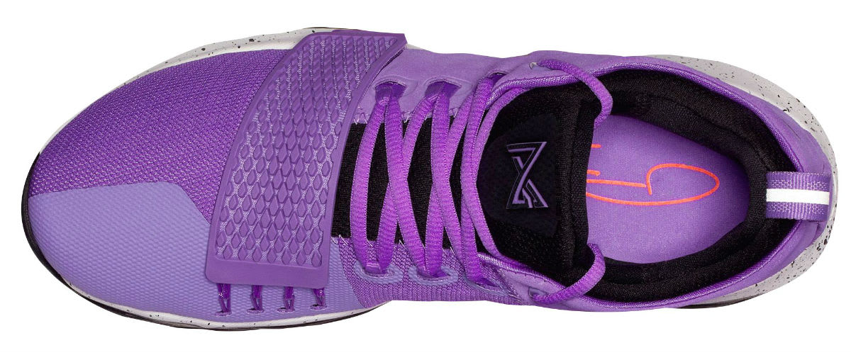 Nike PG 1 Bright Violet Mens Size 9 Purple Shoes Sneakers 878627-500 Purple Nike PG1 Kicks Off December main image 3