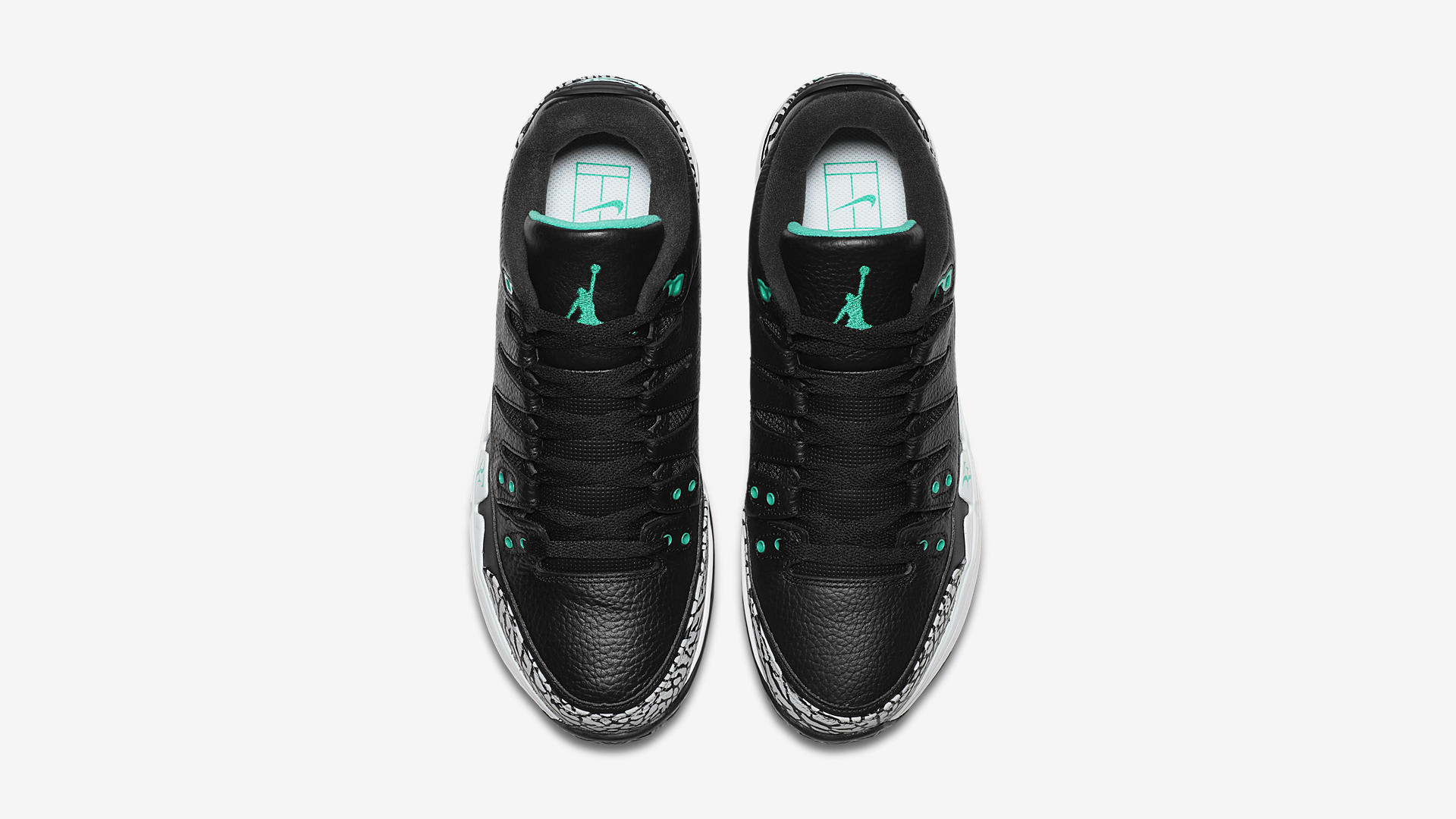 The 'Atmos' NikeCourt Zoom Vapor RF x AJ3 Releases This W