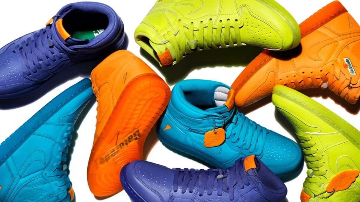 Nike Sold Gatorade Air Jordans in Actual 7 Elevens