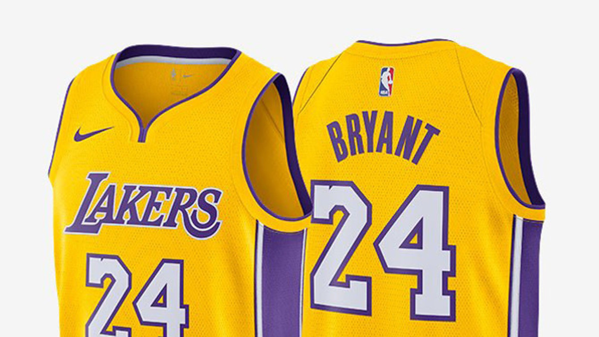 Lakers shirt kobe bryant best sale