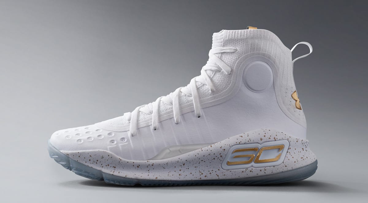 Gold Under Armour Curry 4s Release on Nov. 25