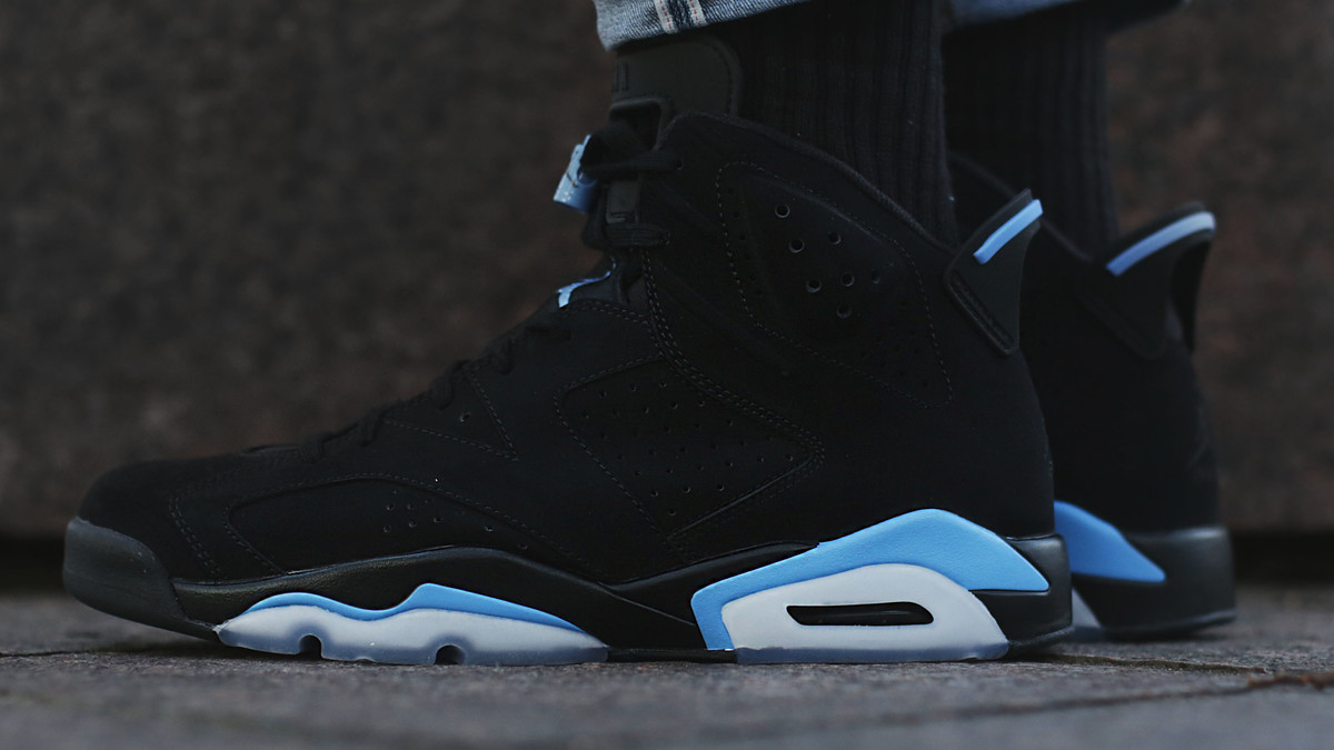 Jordan 6 retro black and blue online