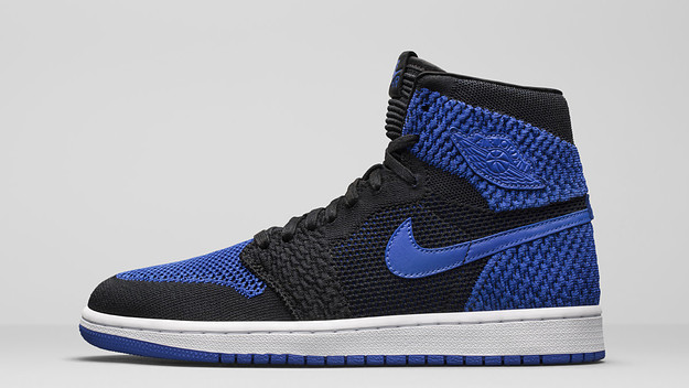 Jordan 1 flyknit royal on feet best sale