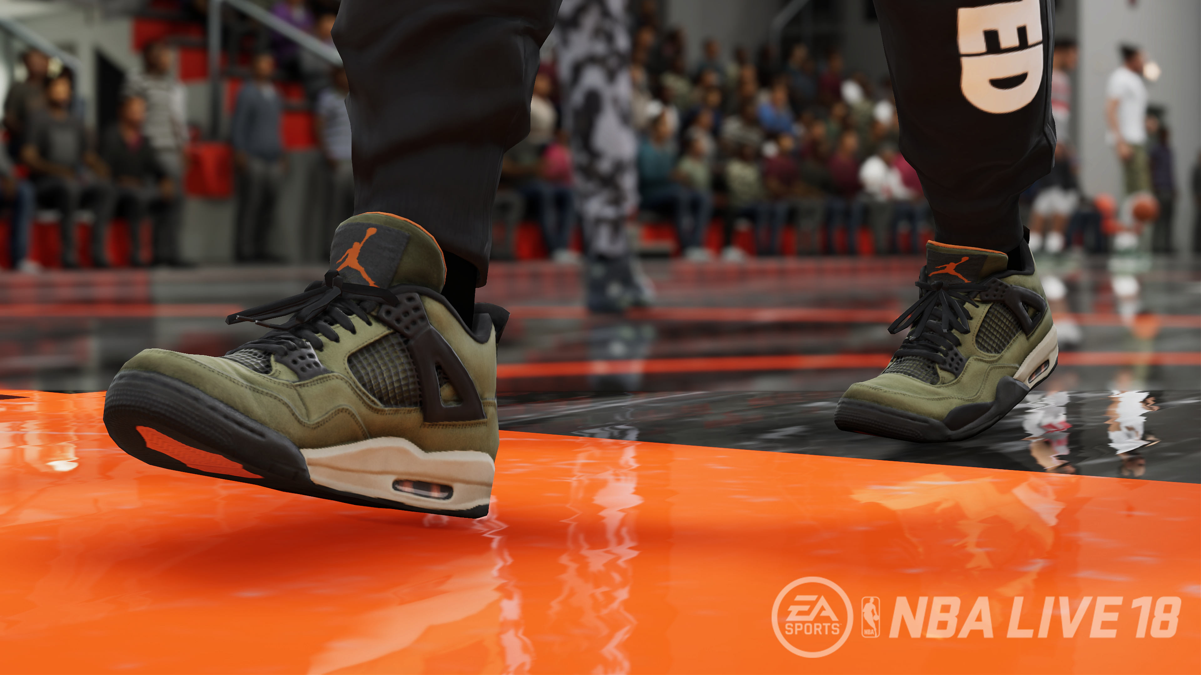 The $30,000 Undefeated x Air Jordan IV Is Going to Be in 'NBA Live 18'
