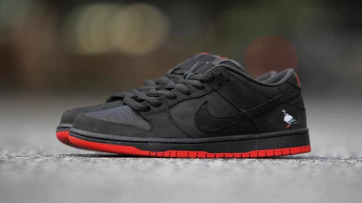 Check Out the 'Black Pigeon' Nike SB Dunk Low in Detail
