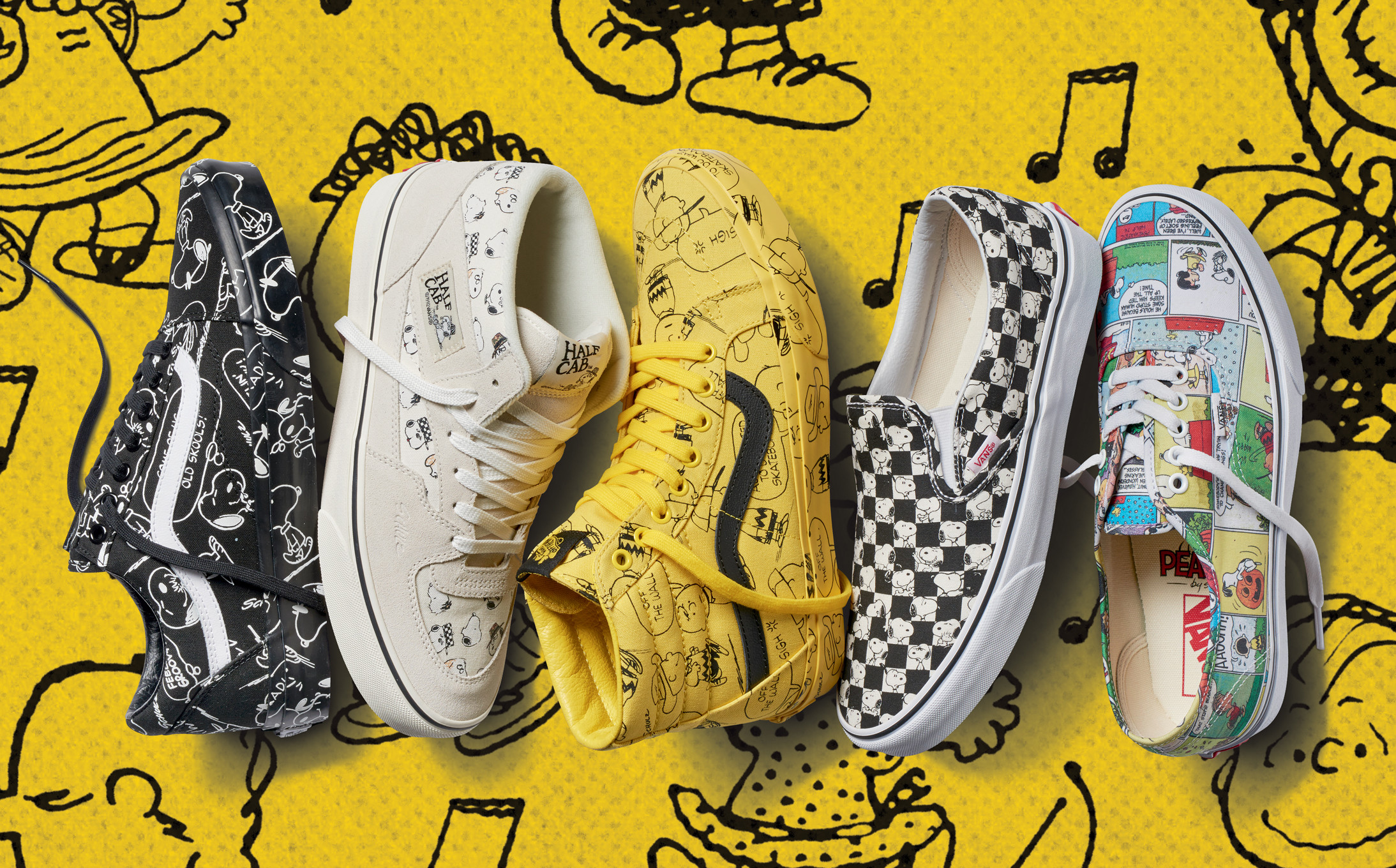 New Vans Collection Celebrates the Original Peanuts Comic Strip