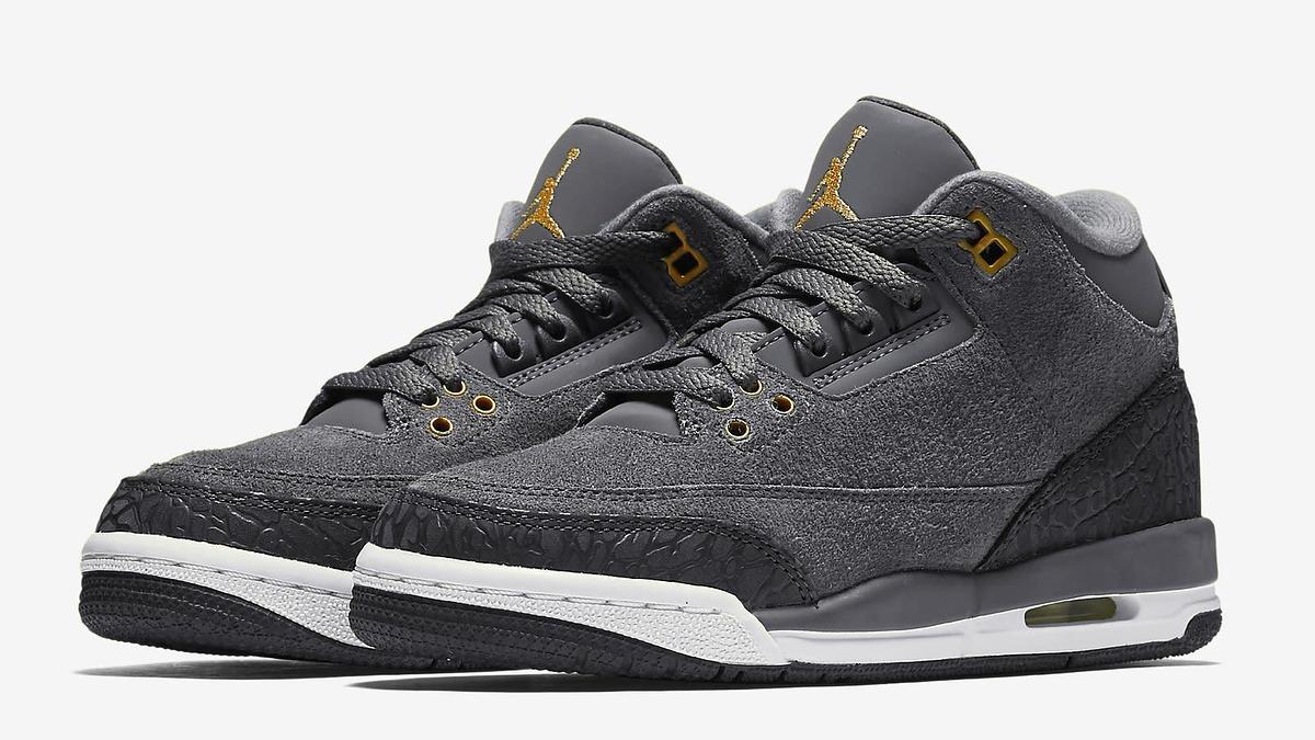 Anthracite Air Jordan 3 GG Releases Oct. 7