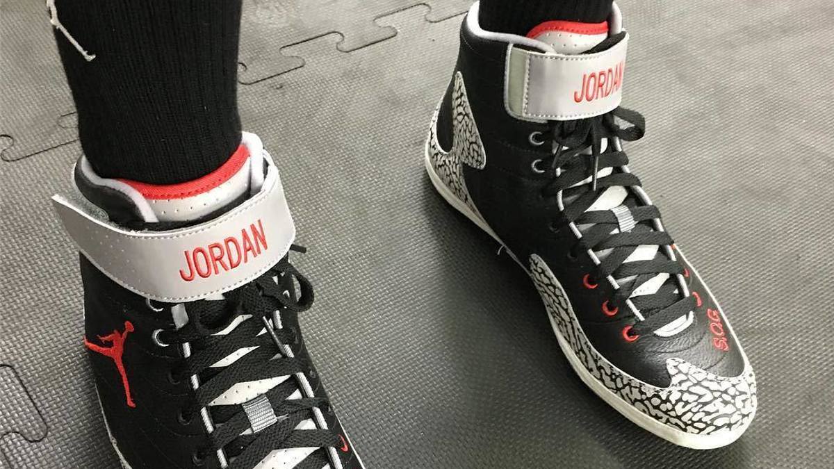 Andre Ward Is Training in Air Jordan 3 Inspired Boxing Bo