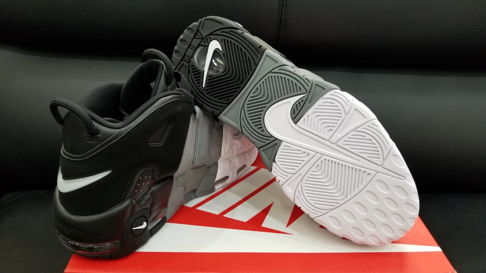 Nike Air More Uptempo グレー 2024年 2/7 発売】ナイキ エア モア アップテンポ “ダーク