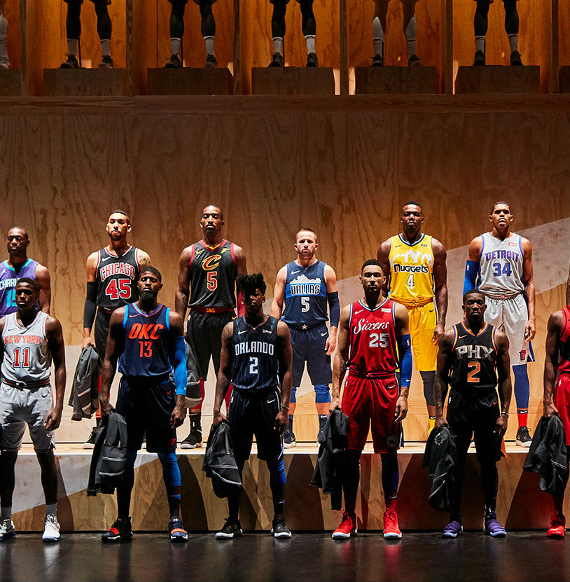 Nike Unveils NBA Alternate Statement Uniforms