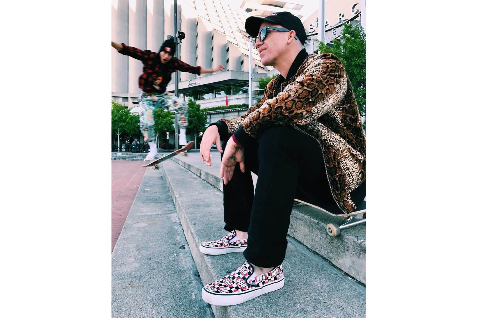 The Supreme x Vans 