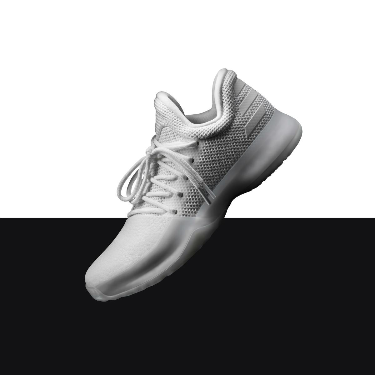 シューズ(男性用) adidas HardenVol.1 YachtParty ballaholic Adidas Is Releasing All-White Sneakers to Celebrate James