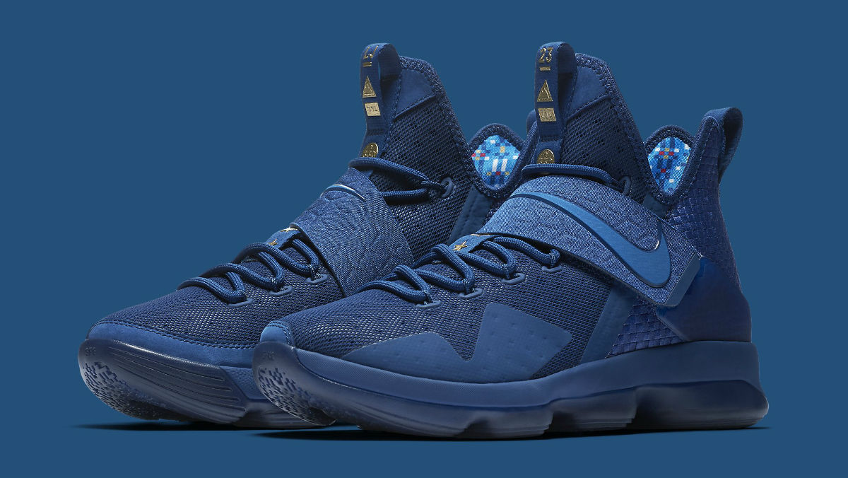 Blue lebron 14 hotsell