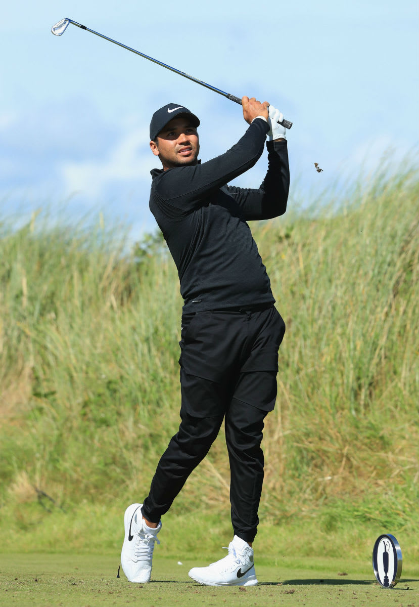 SoleWatch Jason Day Wears Air Jordan 1 Golf Shoes