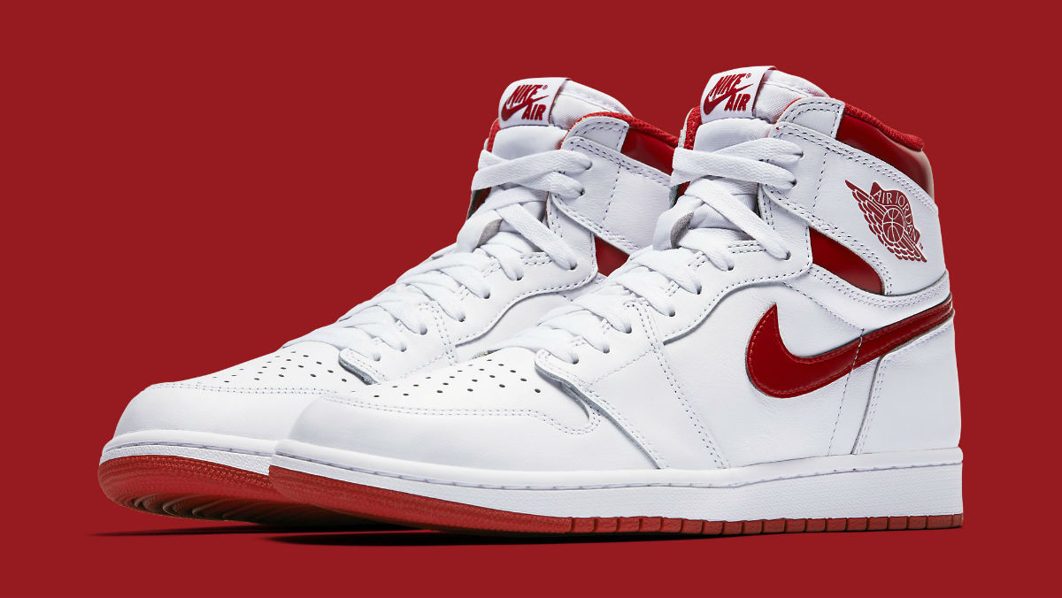 Jordan retro 1 metallic red online