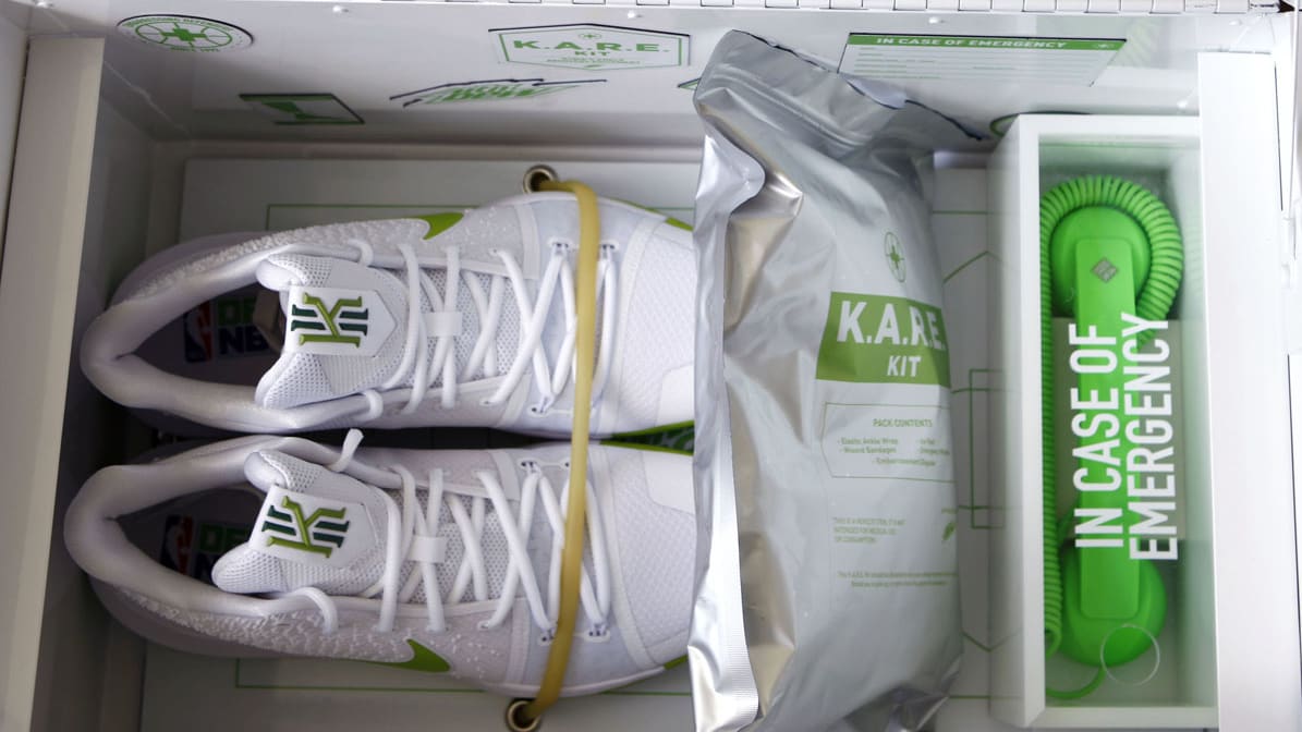 Mountain Dew Made Special Shoes for Kyrie Irving