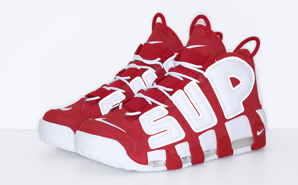 Supreme x Nike Air More Uptempos Release on April 27