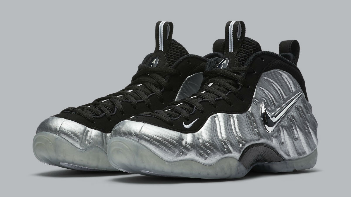 Nike foamposite pro silver surfer hotsell