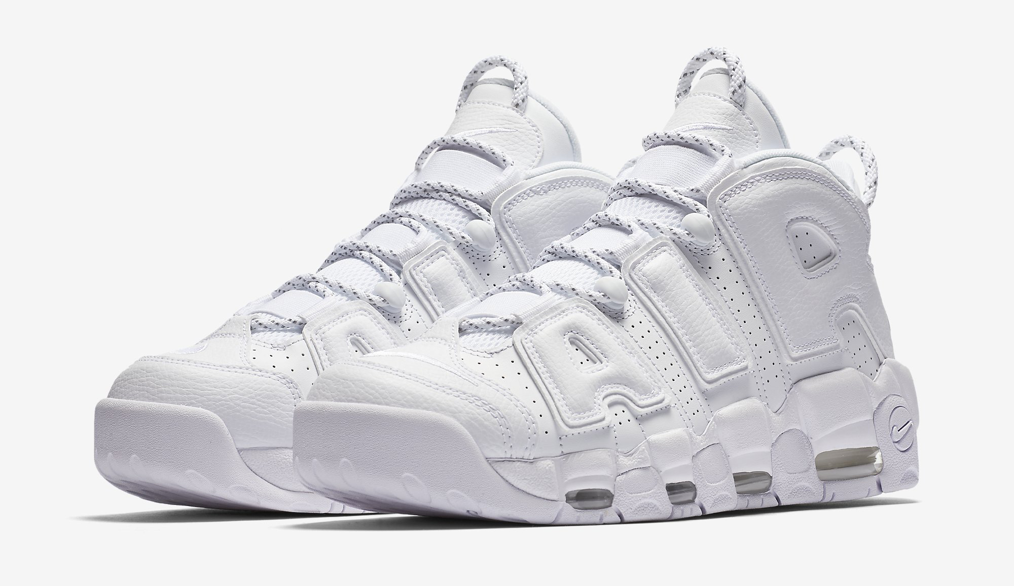 Triple White Nike Air More Uptempos Are Coming