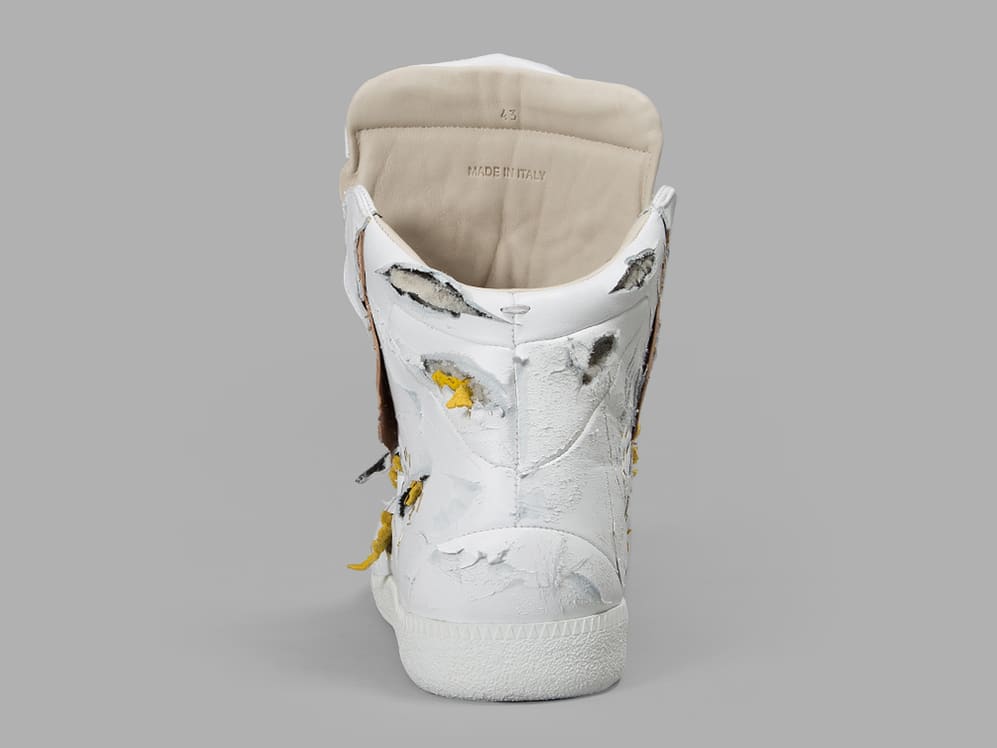 Maison margiela destroyed sneaker on sale