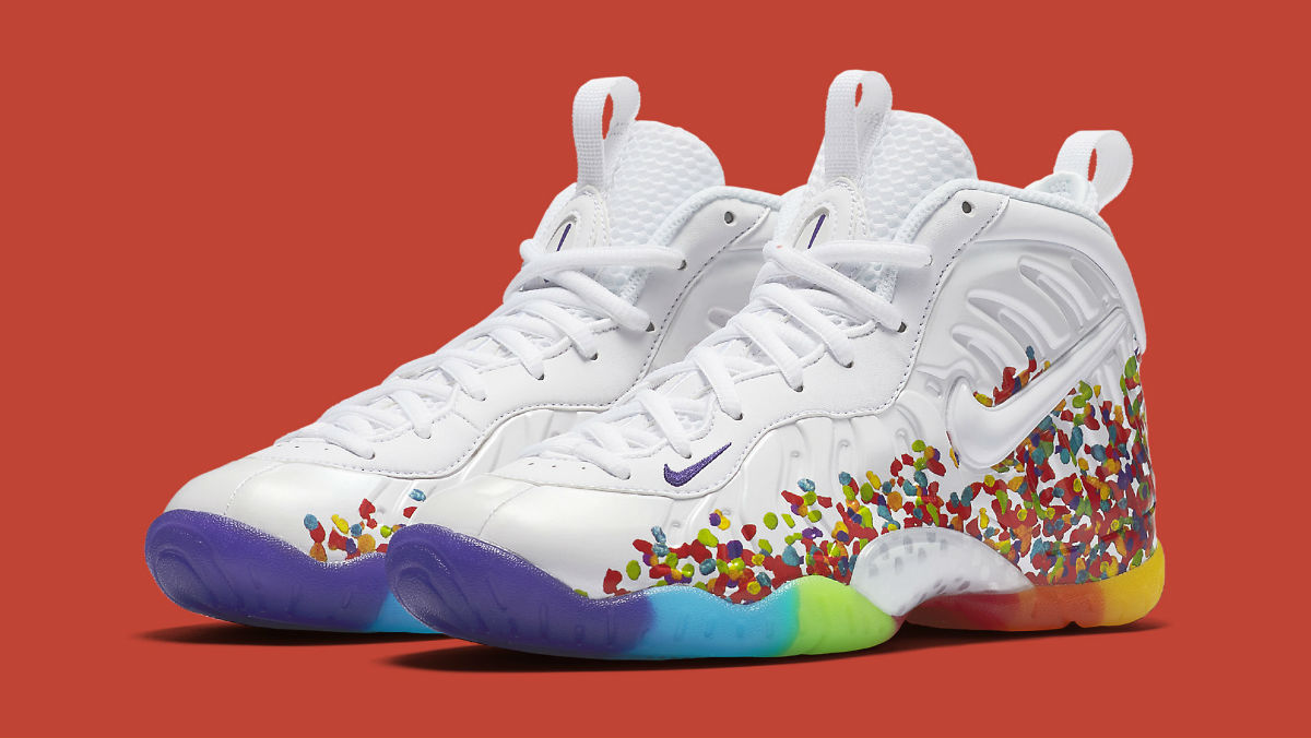 Fruity Pebbles Nike Foamposite Pros Are Releasing Earlier Than Expected