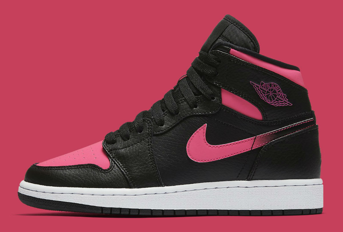 Black and Pink Team Up On Another Air Jordan 1 for Girls