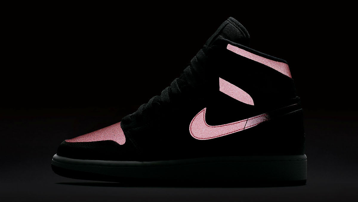 Black and Pink Team Up On Another Air Jordan 1 for Girls