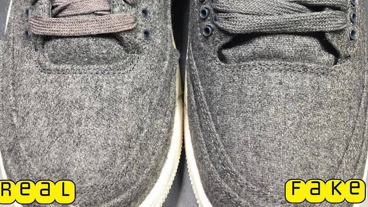 How to Tell If Your Wool Air Jordan 3s Are Real or Fake