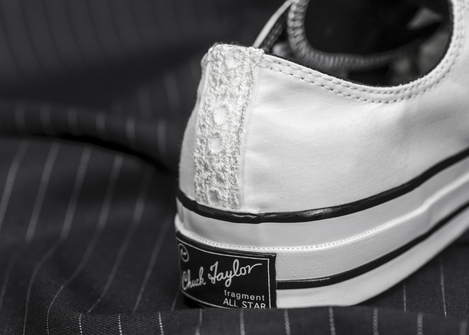 Converse and Fragment Made Tuxedo Sneakers